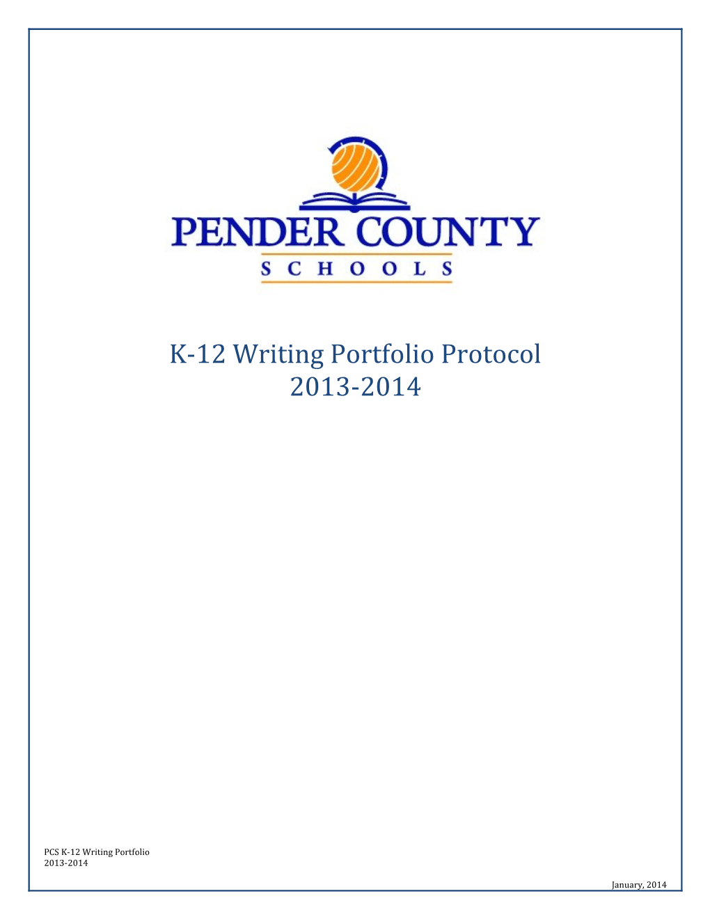 K-12 Writing Portfolio Protocol
