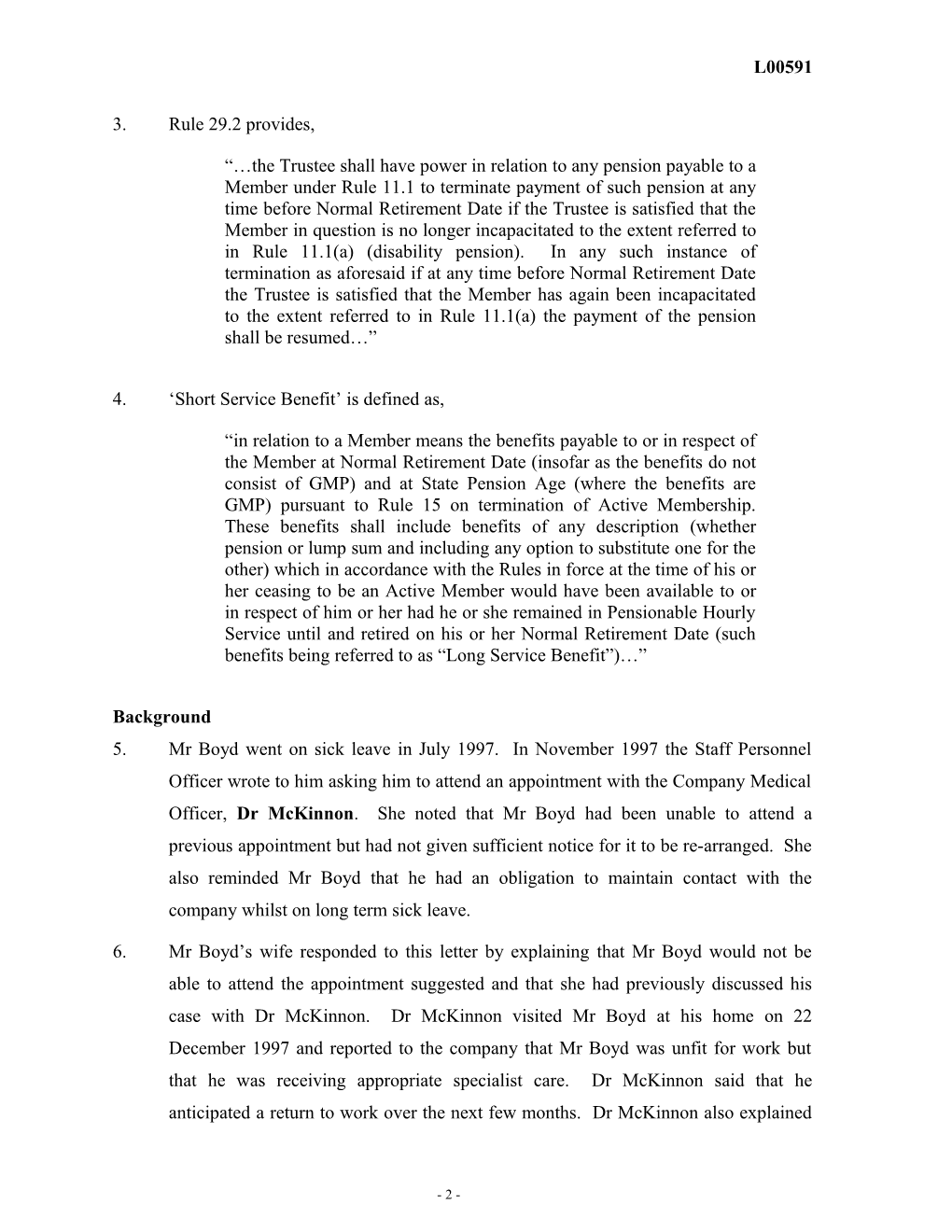 Pension Schemes Act 1993, Part X s58