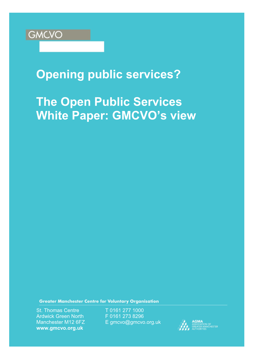 Opening Public Services?