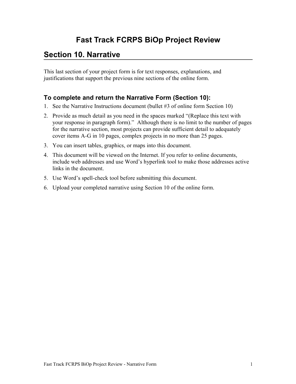 FY 2007-09 F&W Program Innovative Project Solicitation s2