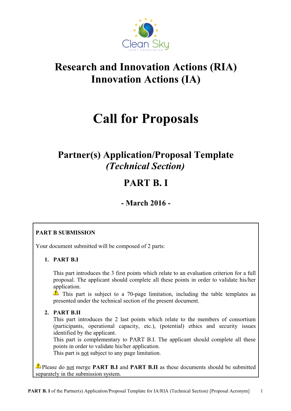 Research and Innovation Actions (RIA) s1