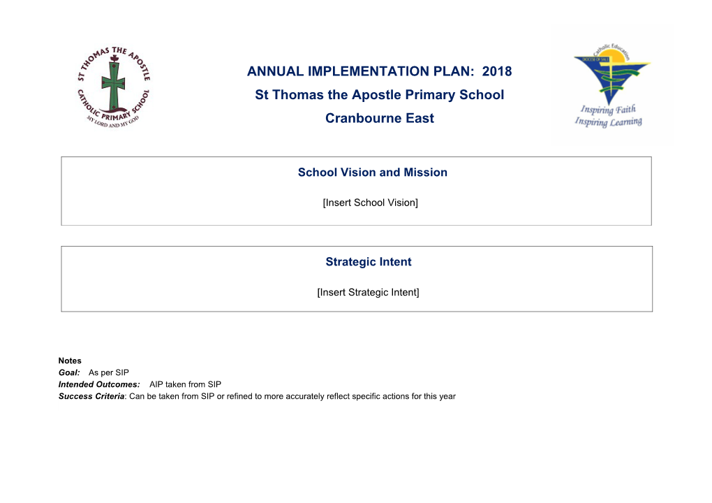 St Thomas the Apostle Primary School