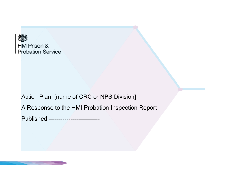 Action Plan: Name of CRC Or NPS Division