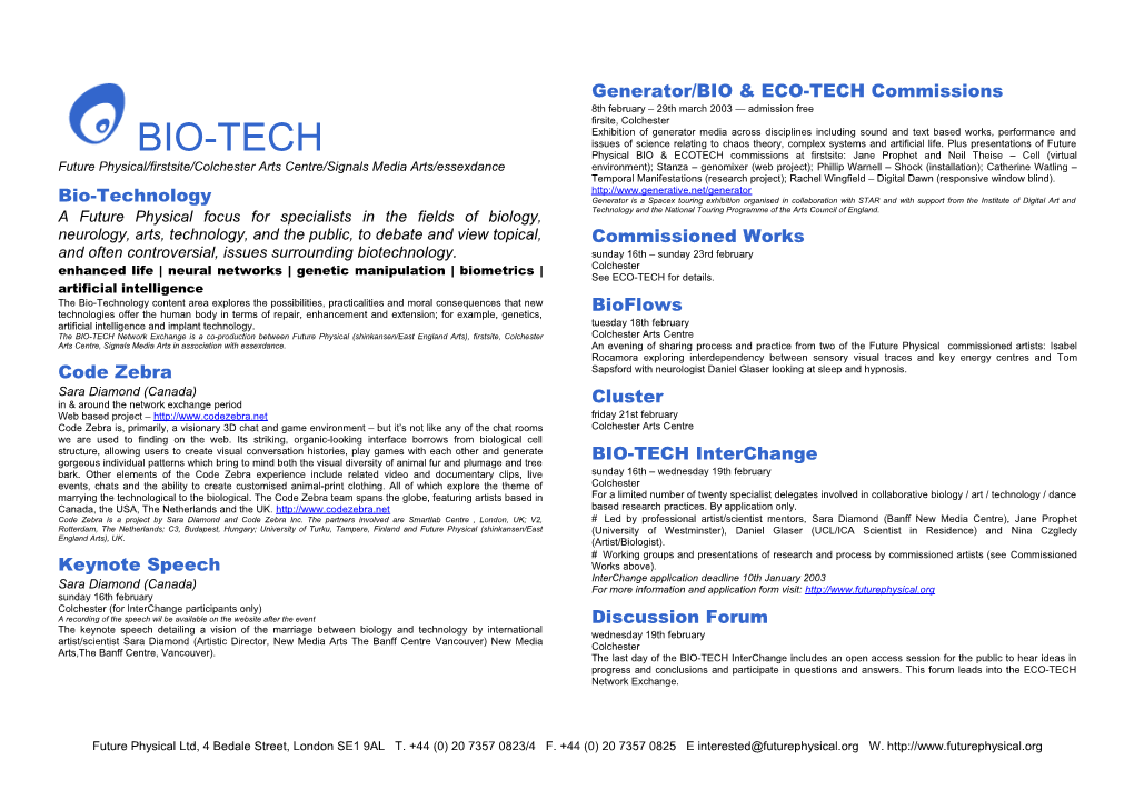 Fp Biotech Brochure Info