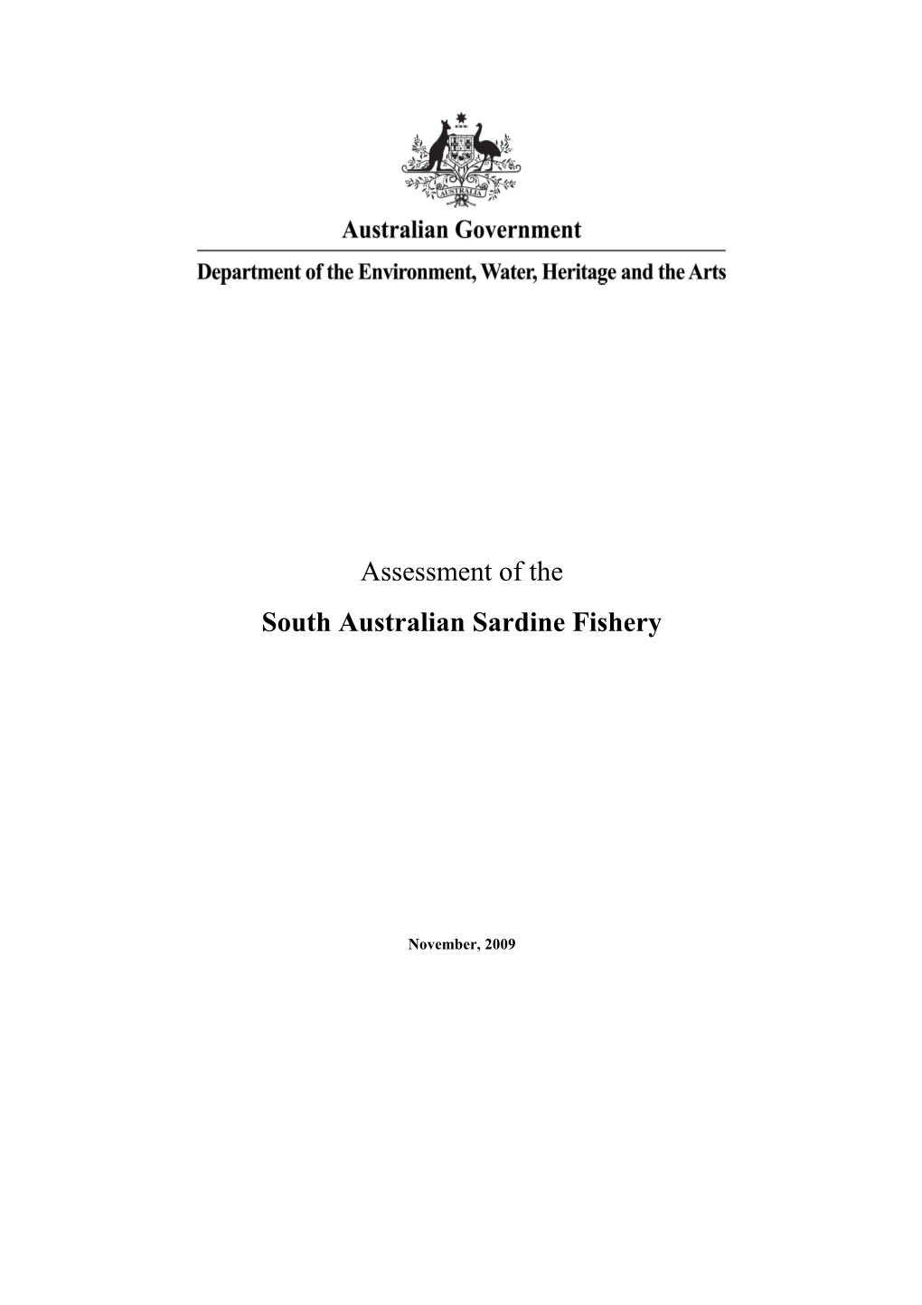 Brief for the WA South Coast Trawl Fishery