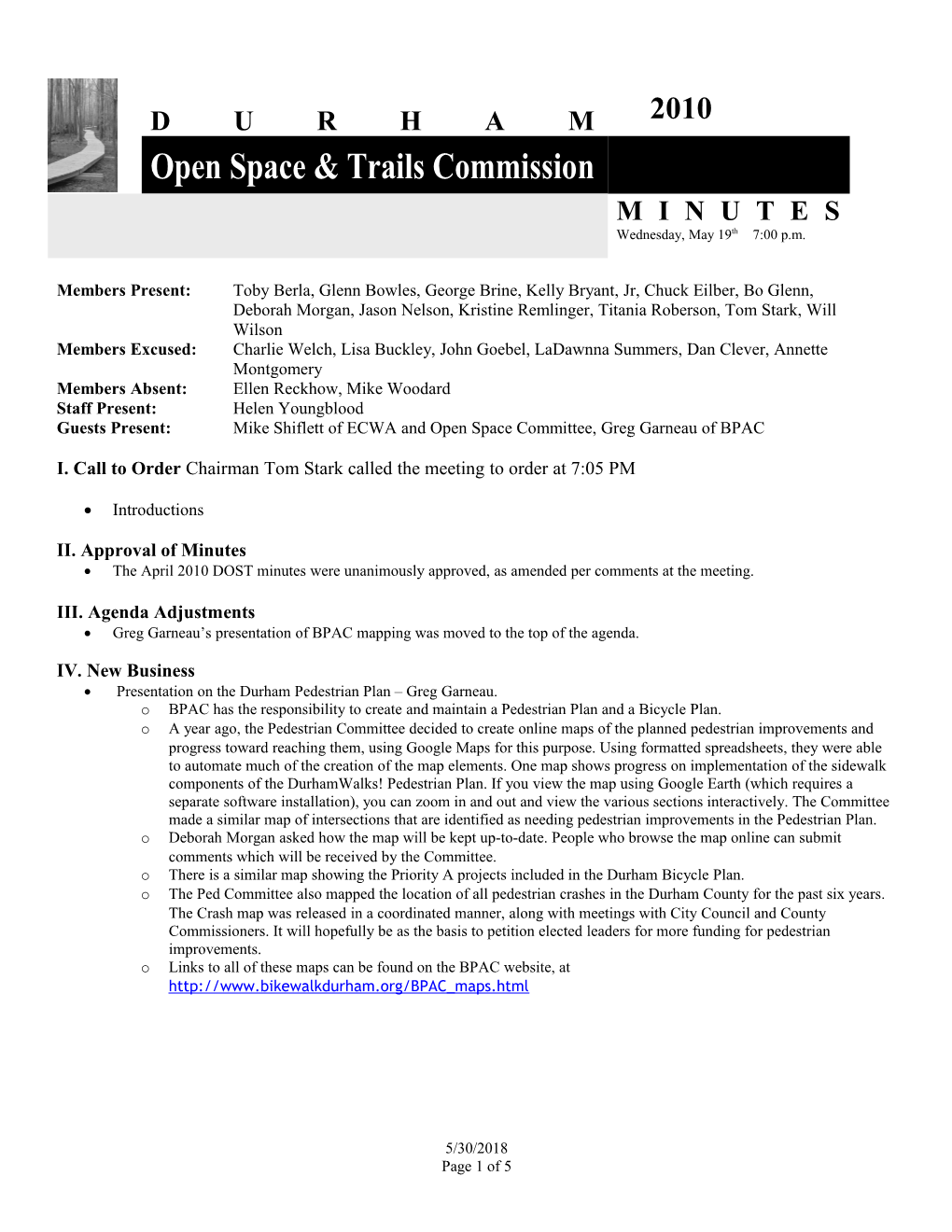 Open Space & Trails Commission s3