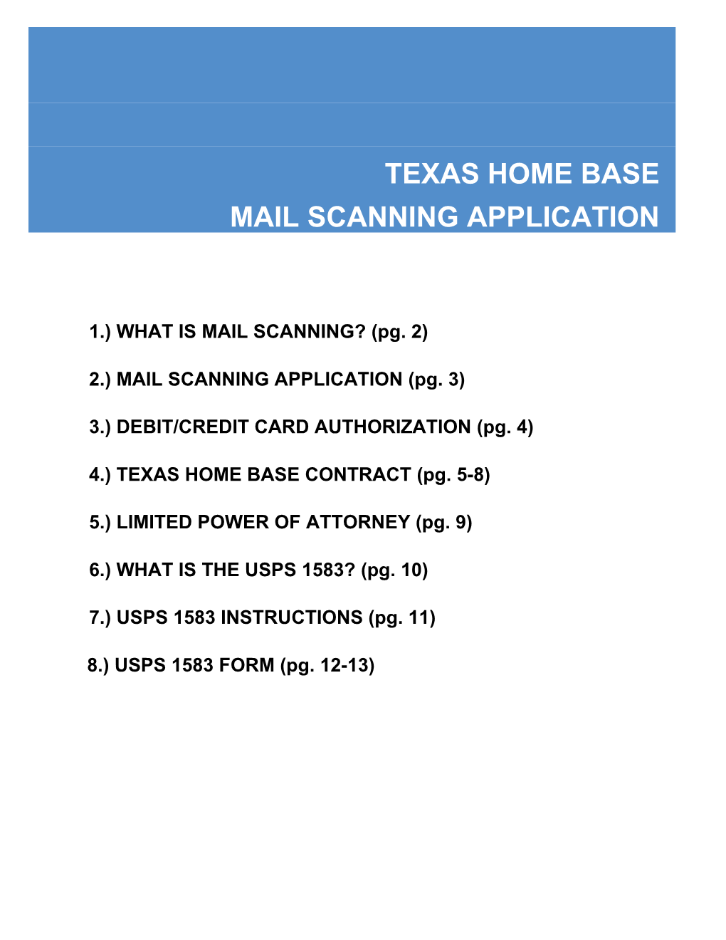 Mail Scanning Application