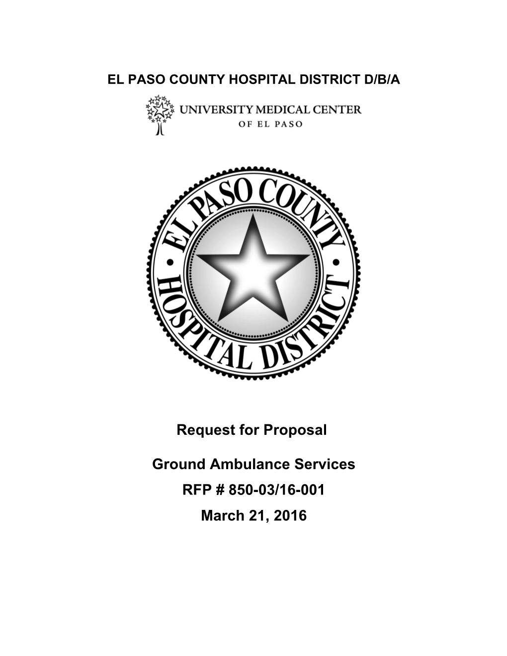 El Paso County Hospital District