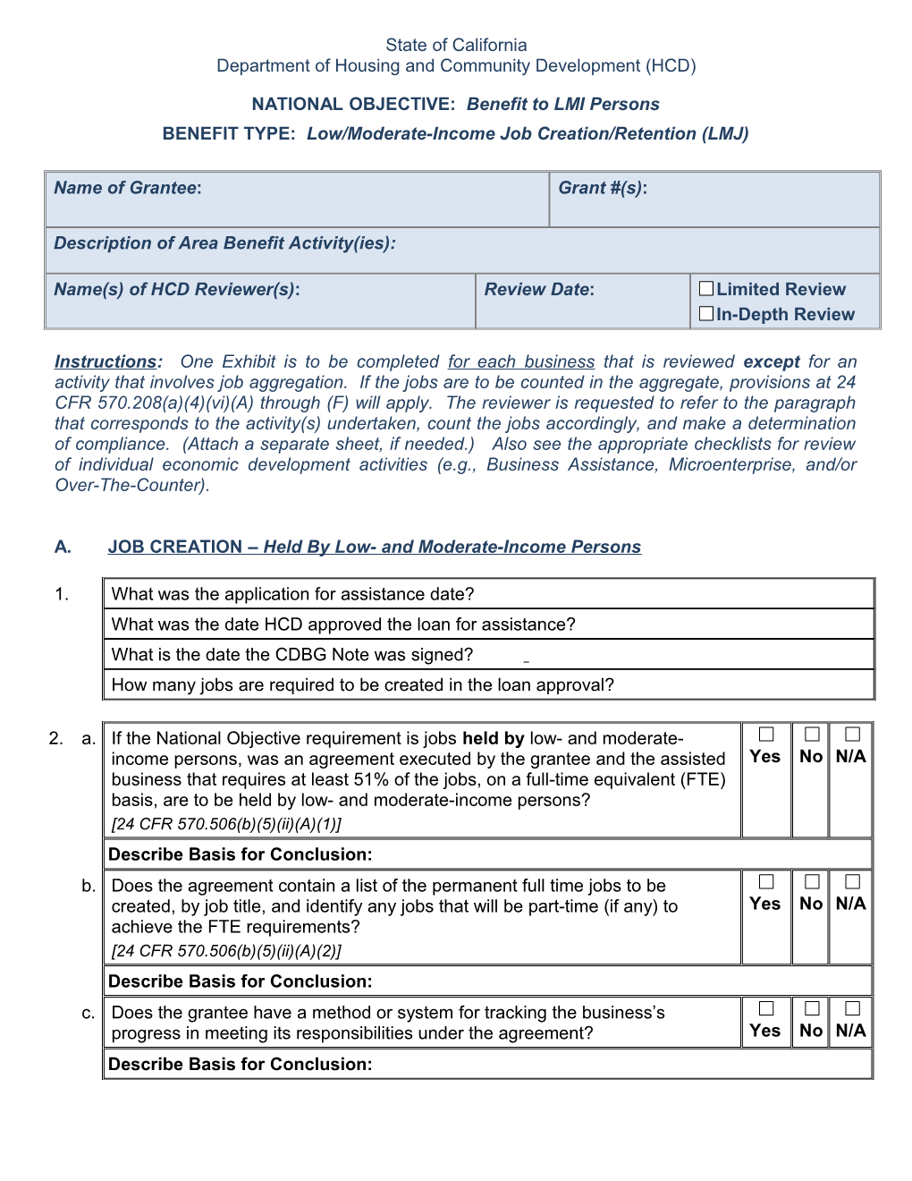 Guide for Review of Neighborhood s1