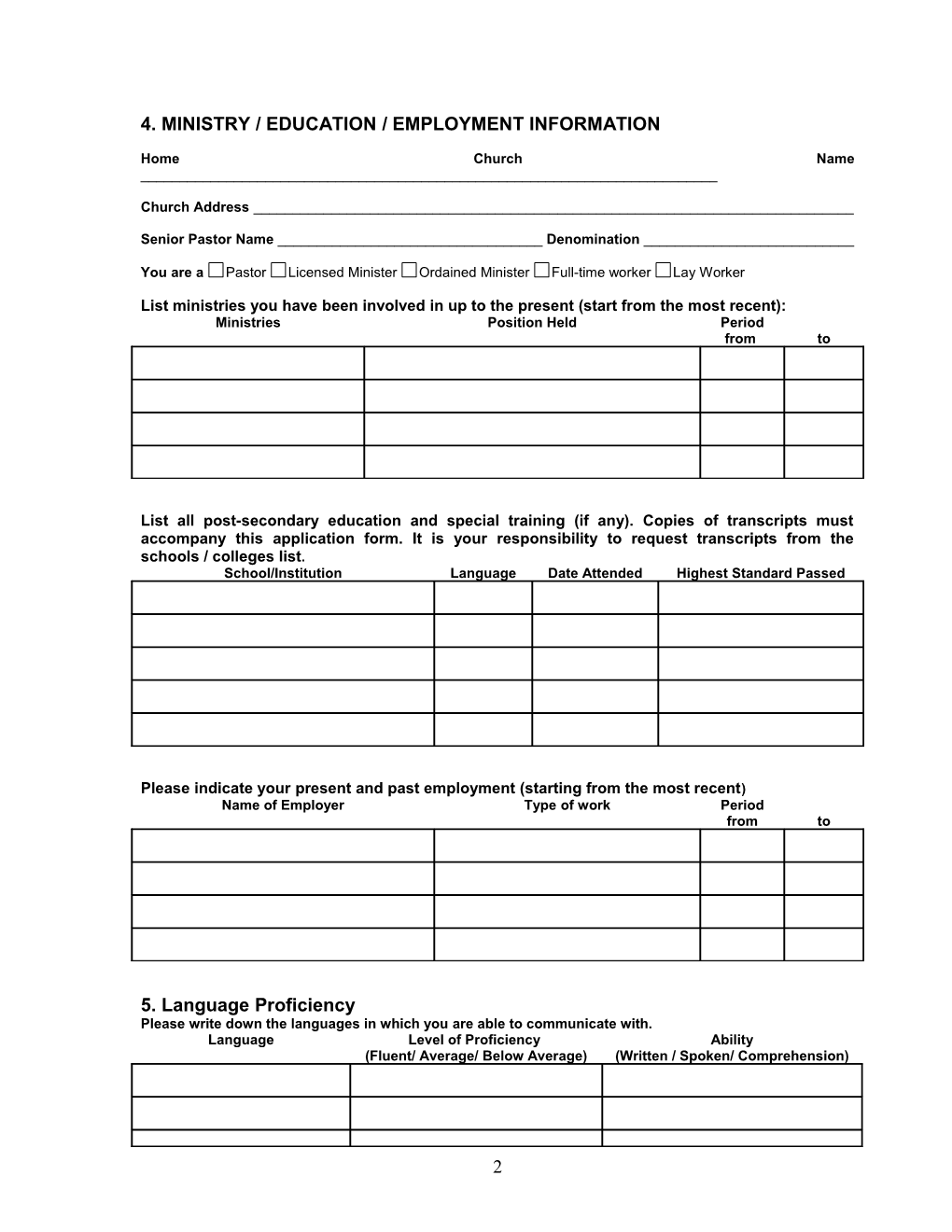 Application for Admission s5