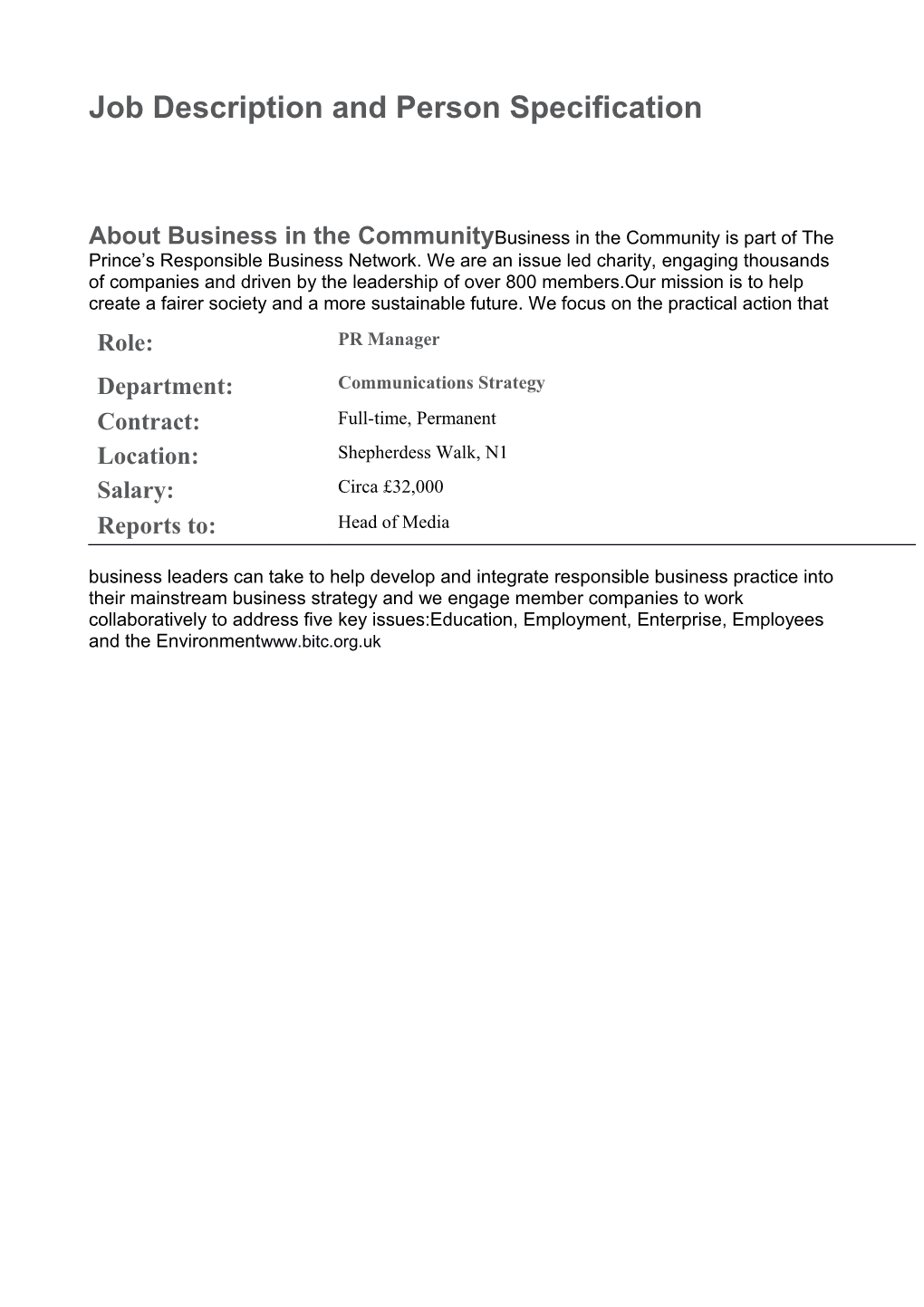 About Business in the Community s1
