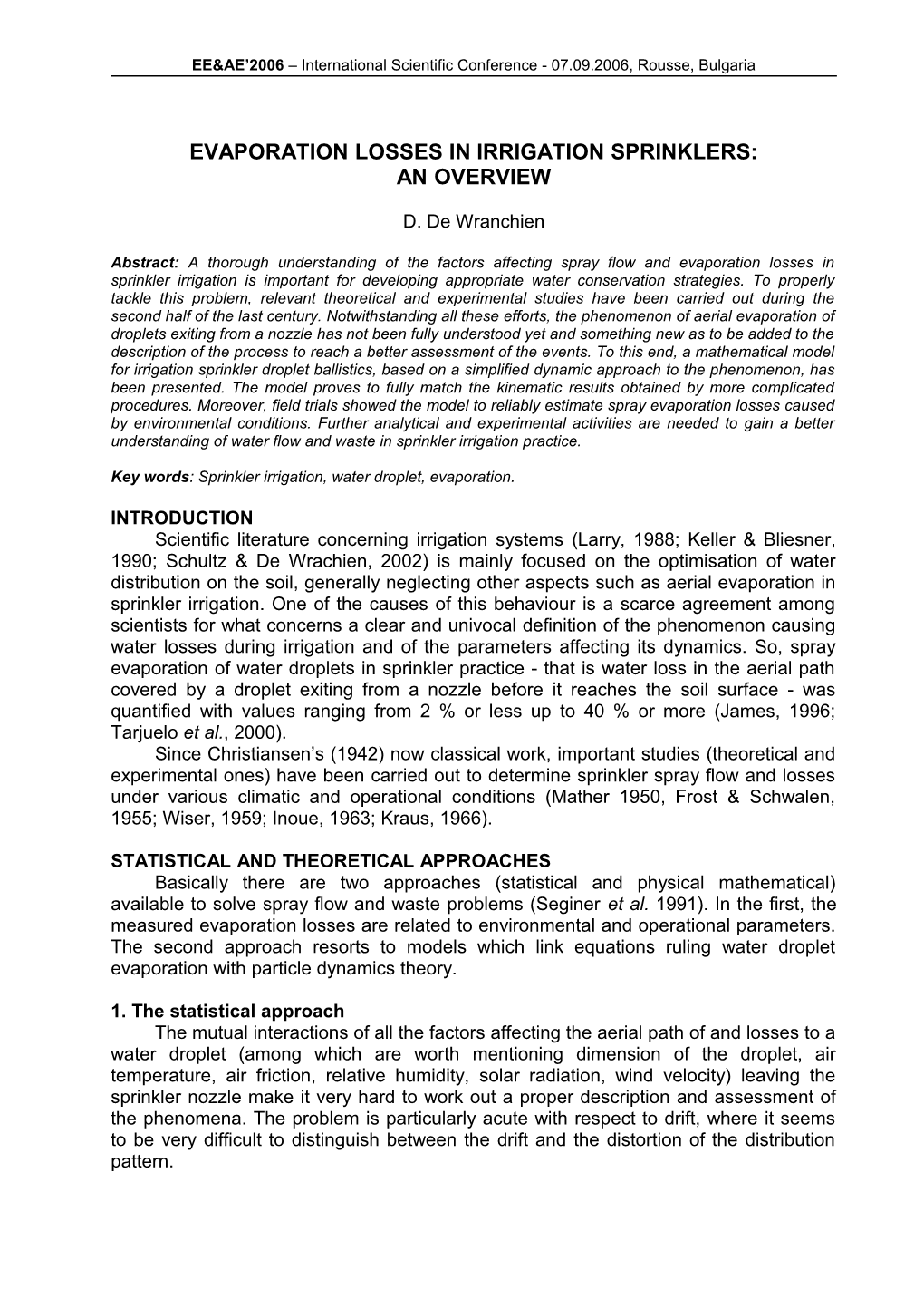 Modelling Jet Flow and Waste: Overview and Perspective of a New Approach