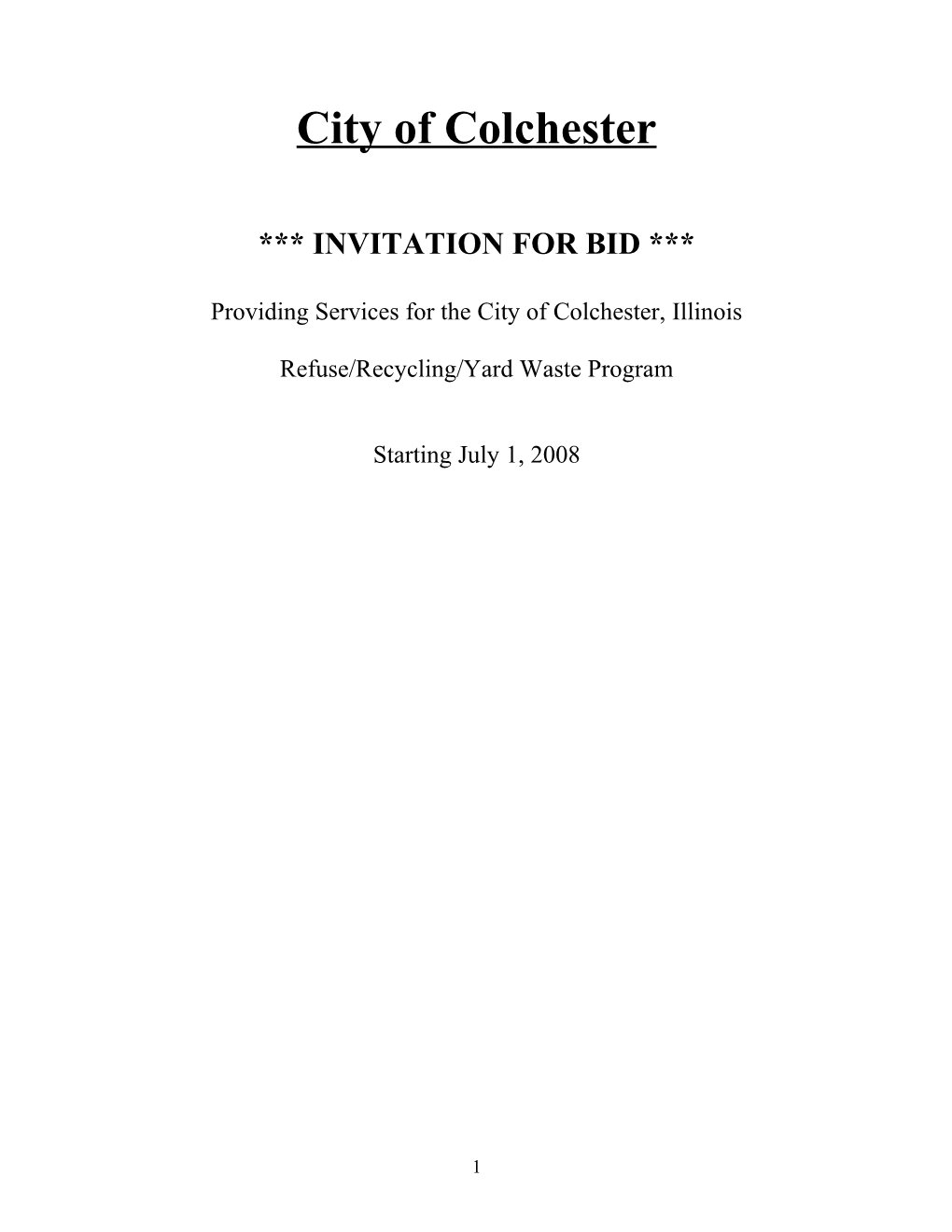 __ Invitation for Bids s5
