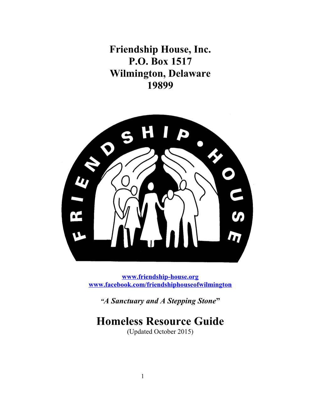 Friendship House, Inc