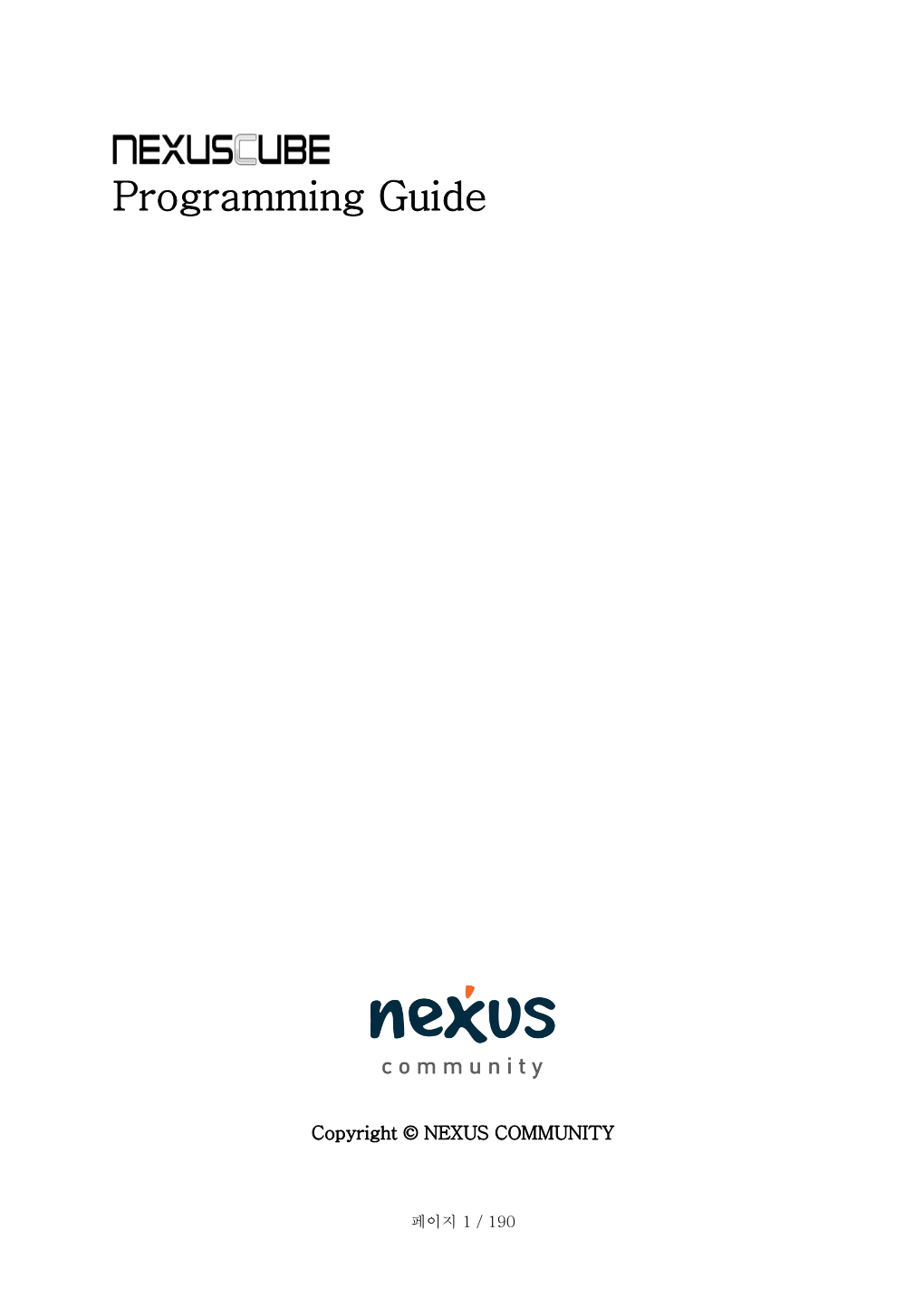 Programming Guide
