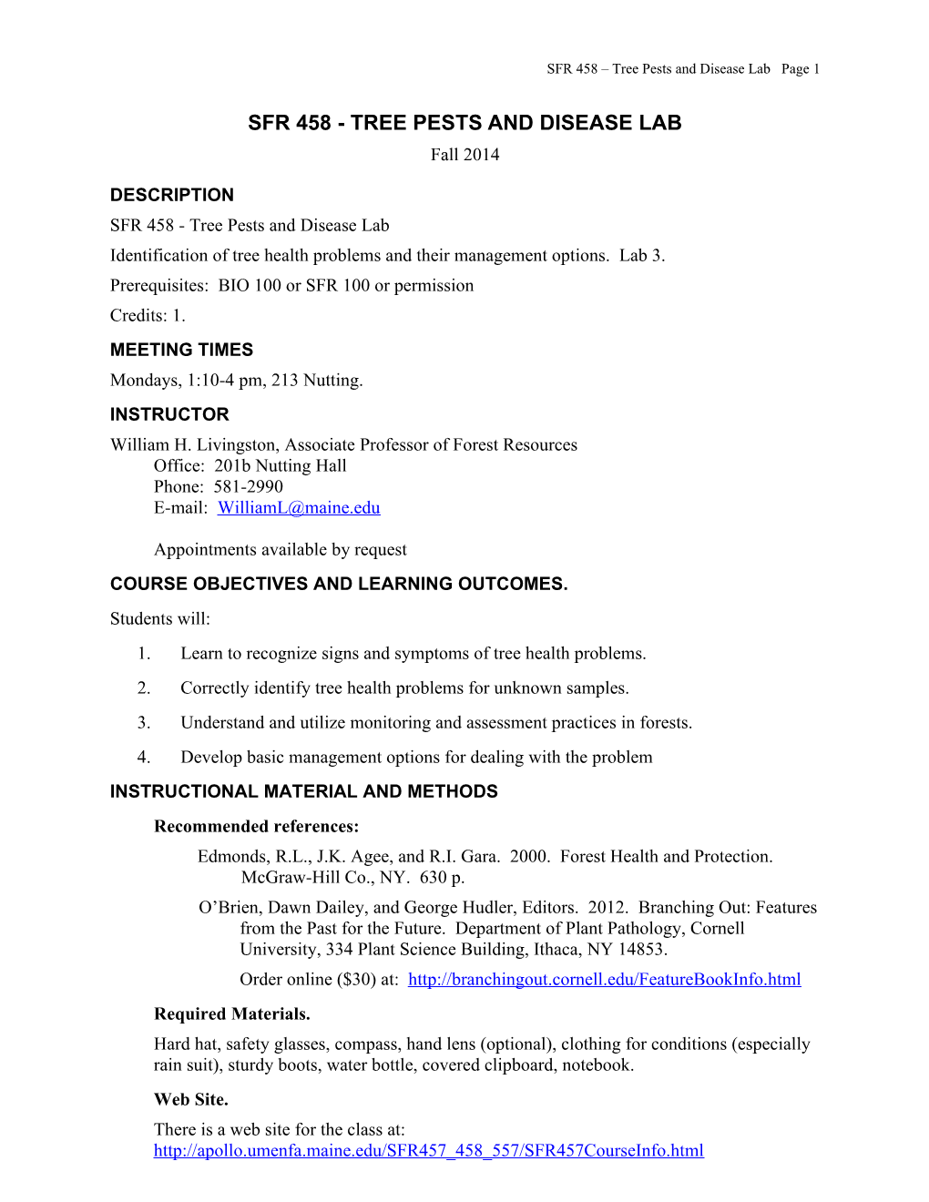 SFR 458 Tree Pests and Disease Lab Page 3