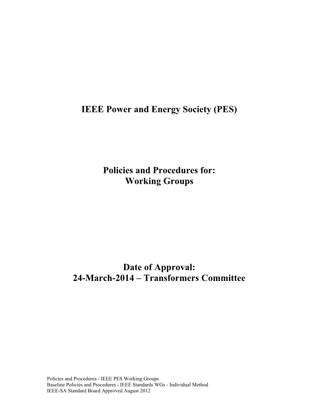 IEEE Power and Energy Society (PES)