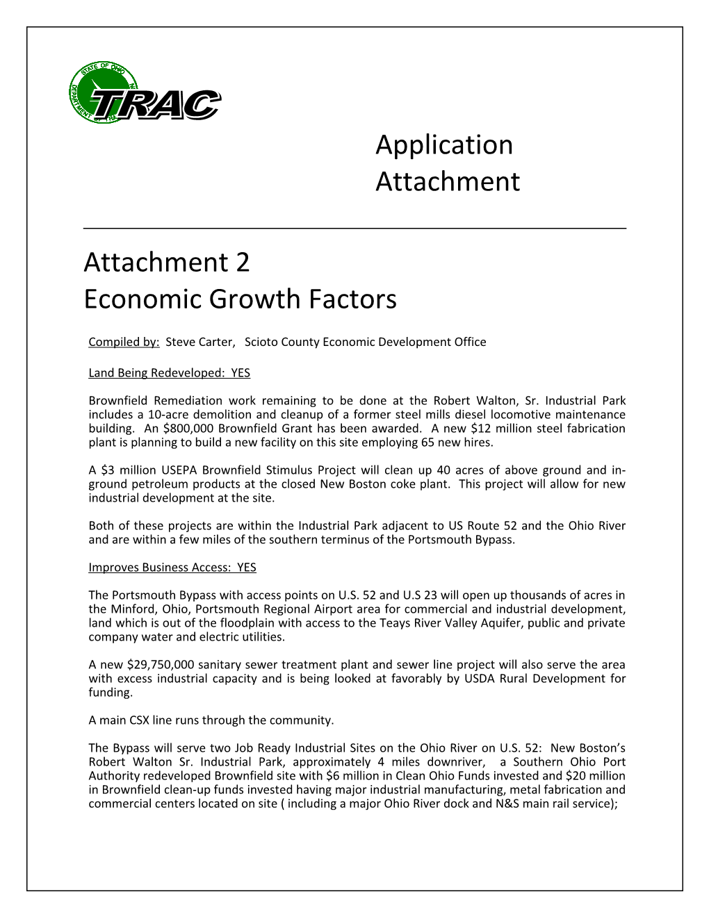 Application Attachment Economic Growth Factors
