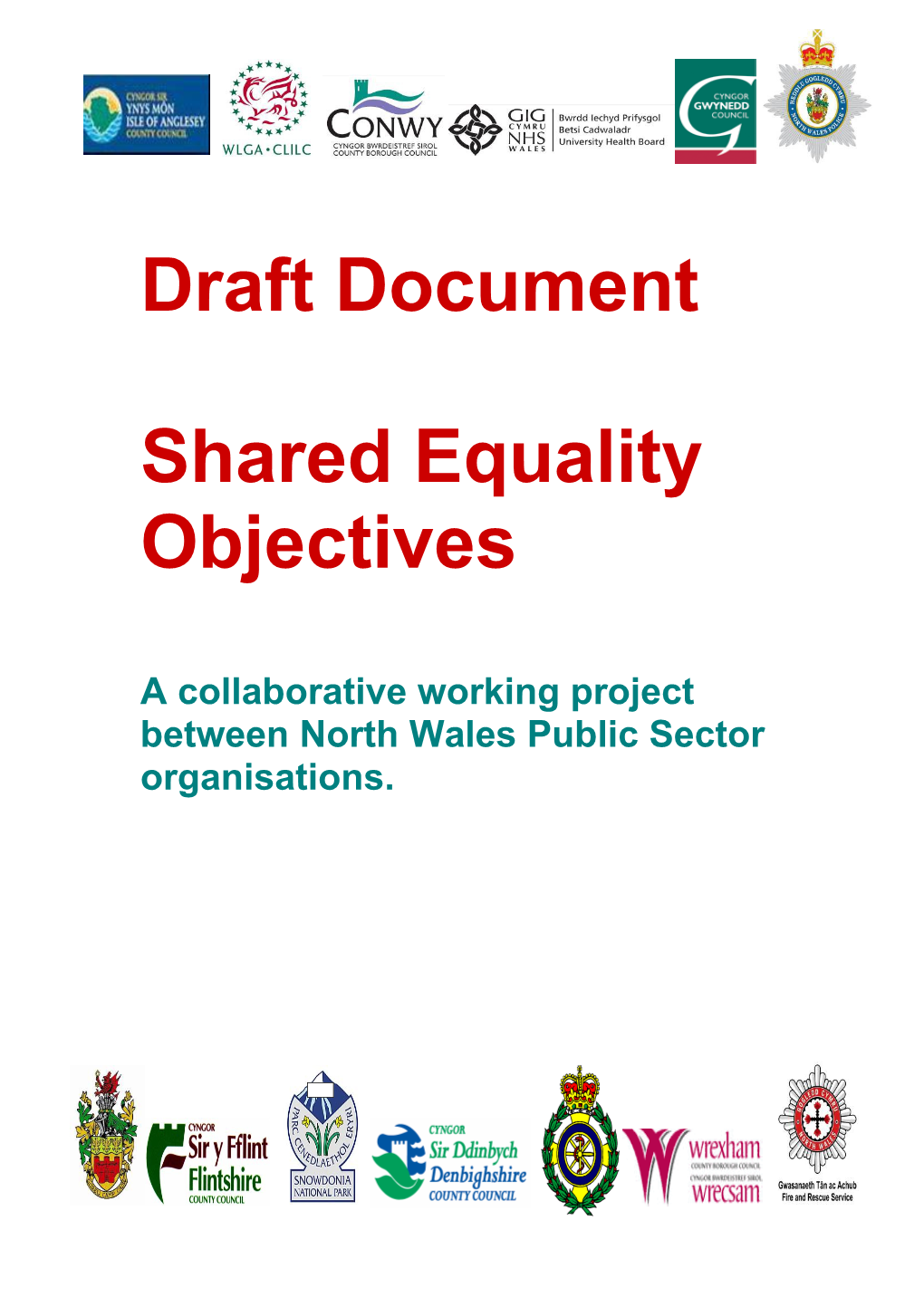 Shared Equality Objectives