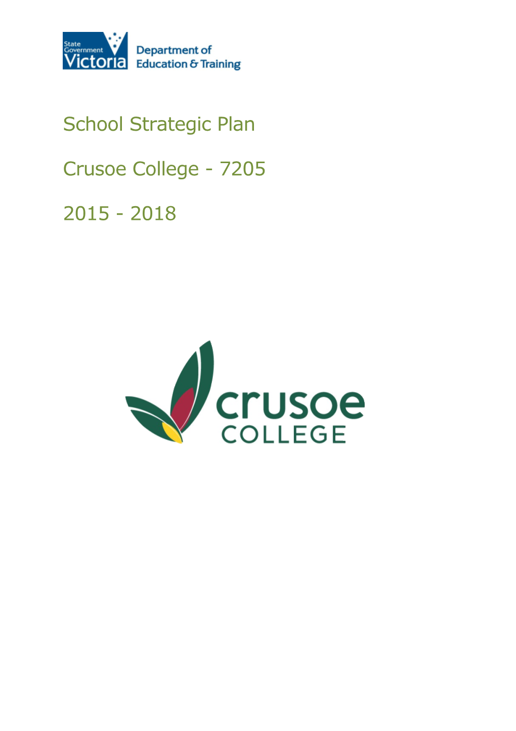 School Strategic Plan