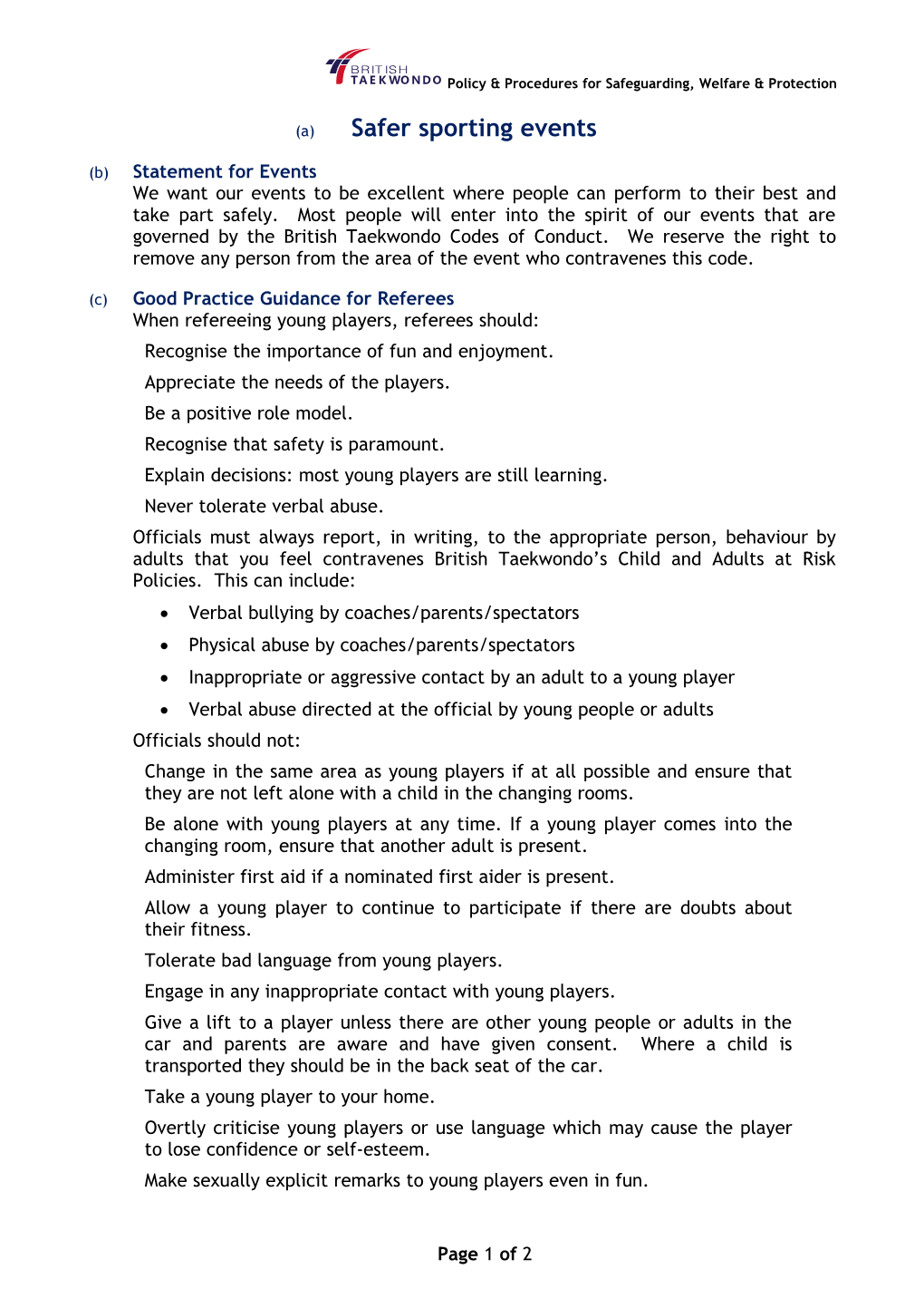 BTCB Policy & Procedures Manual 2005 s1