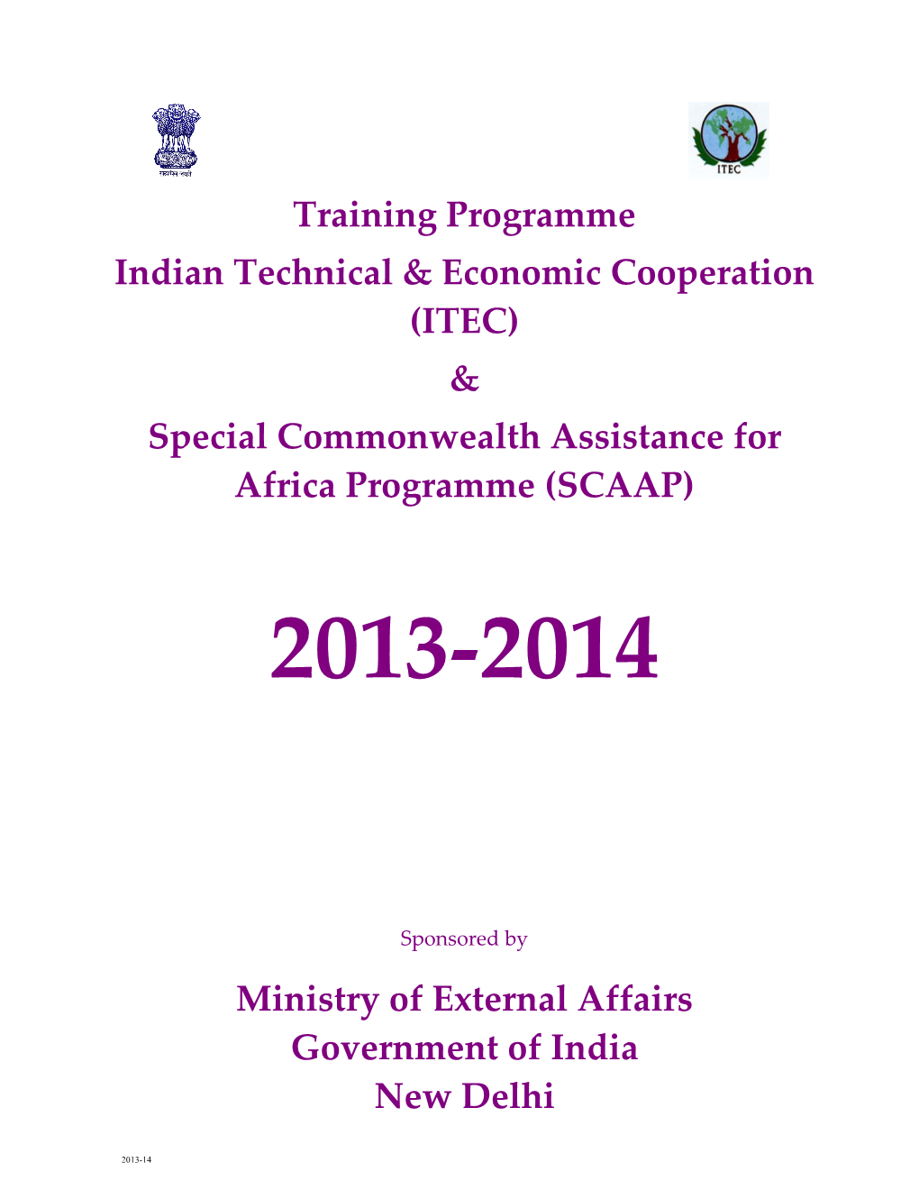 Indian Technical Economic Cooperation (ITEC)