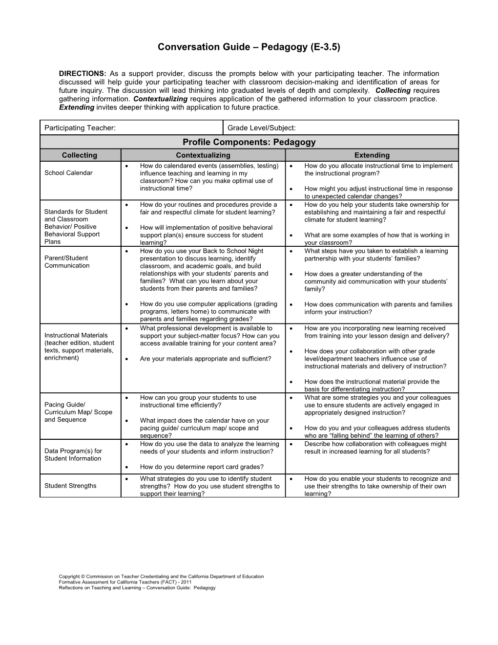 Conversation Guide Pedagogy (E-3.5)