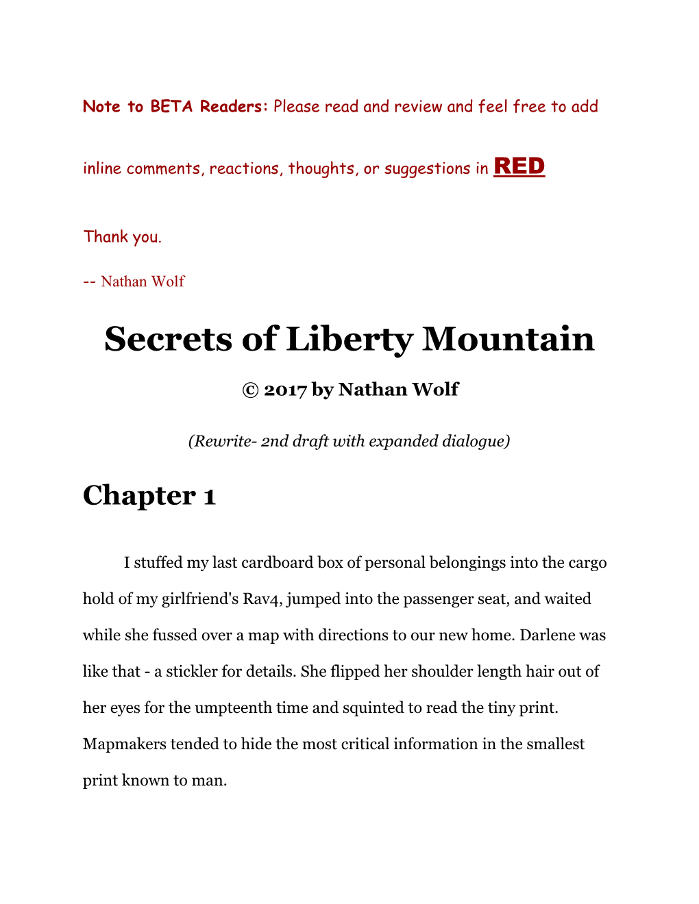 Secrets of Liberty Mountain 2017 by Nathan Wolf