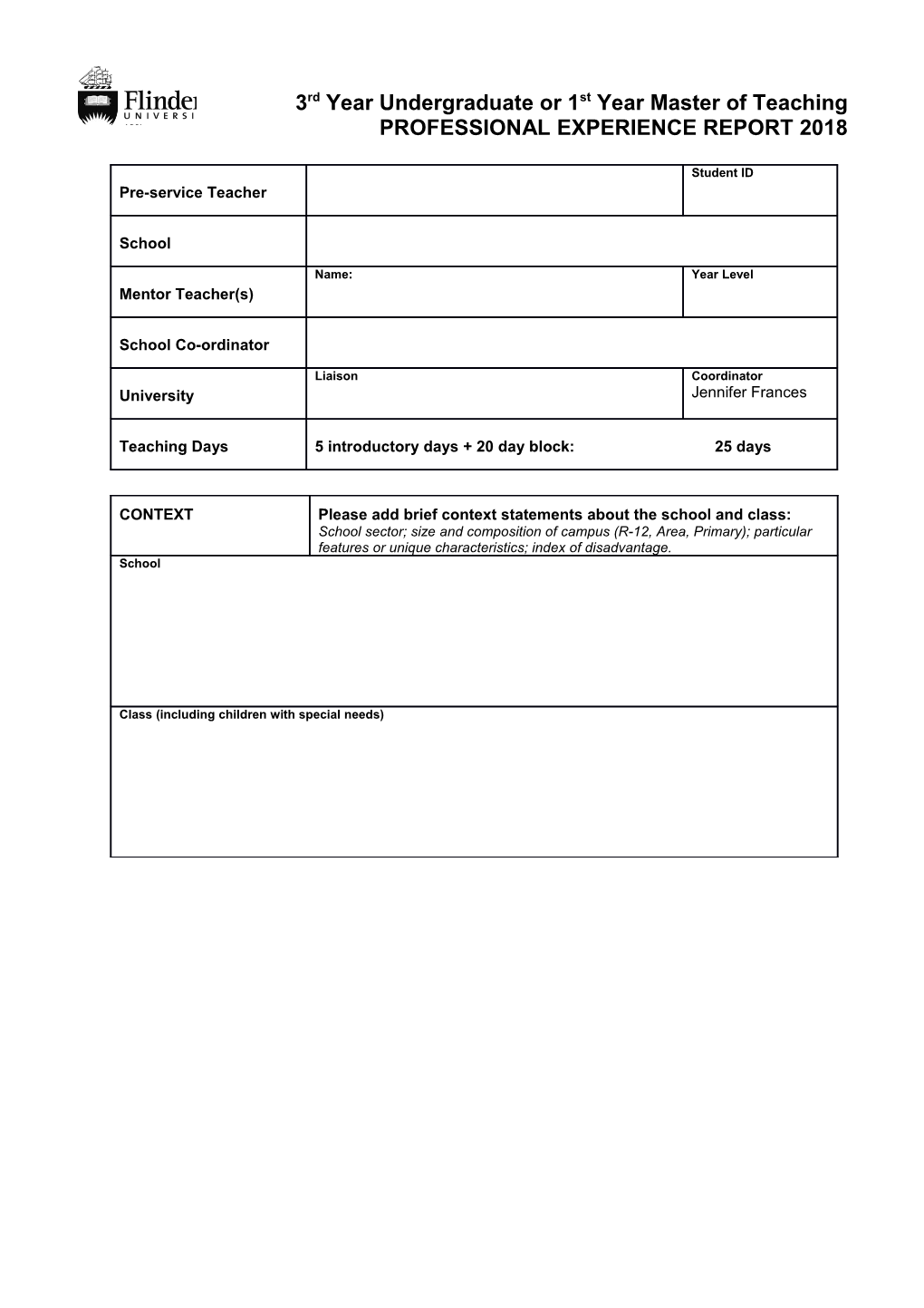 Assessment Against the Australian Professional Standards for Teachers