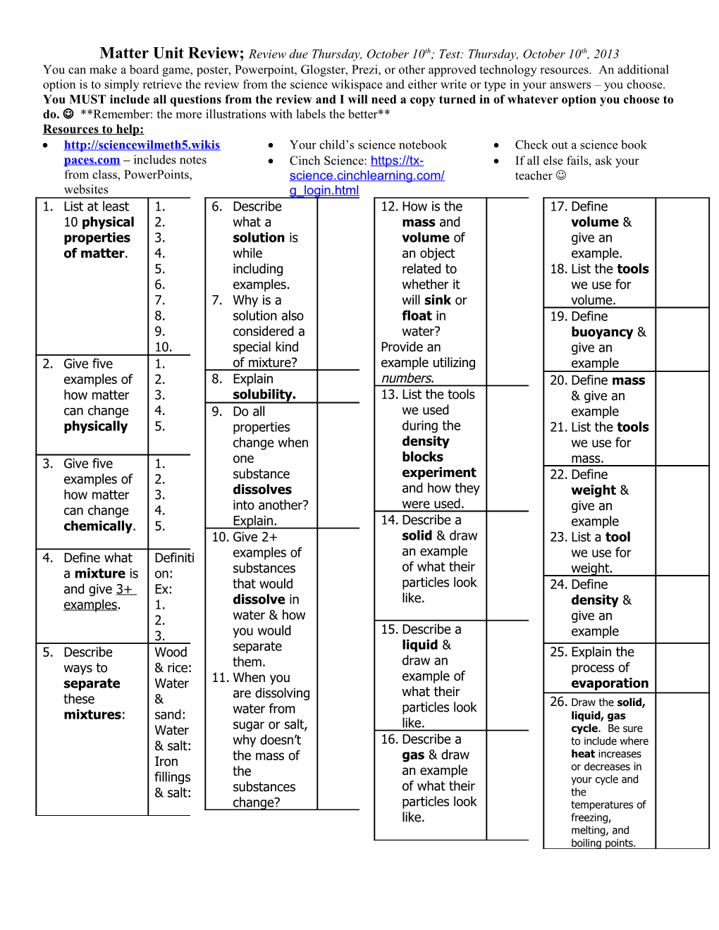 Spaced-Out Systems Review and Study Guide s2