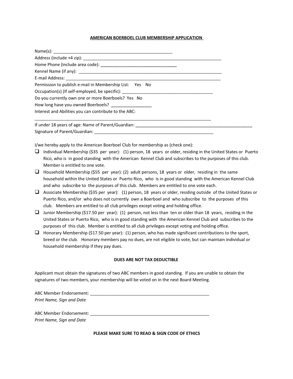 American Boerboel Club Membership Application s1