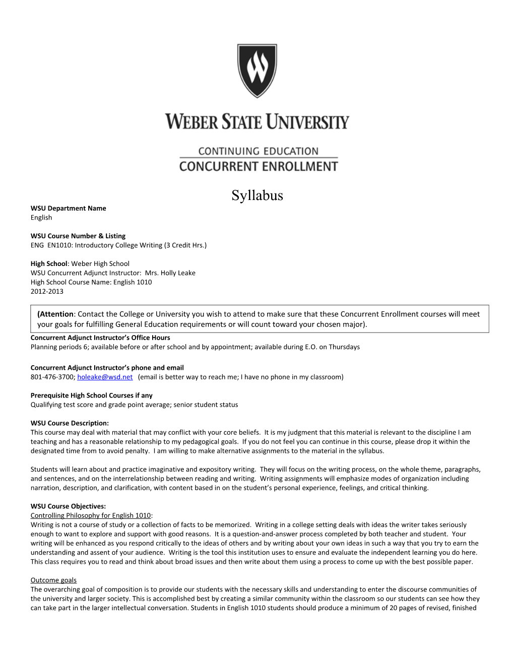 Weber State University s5