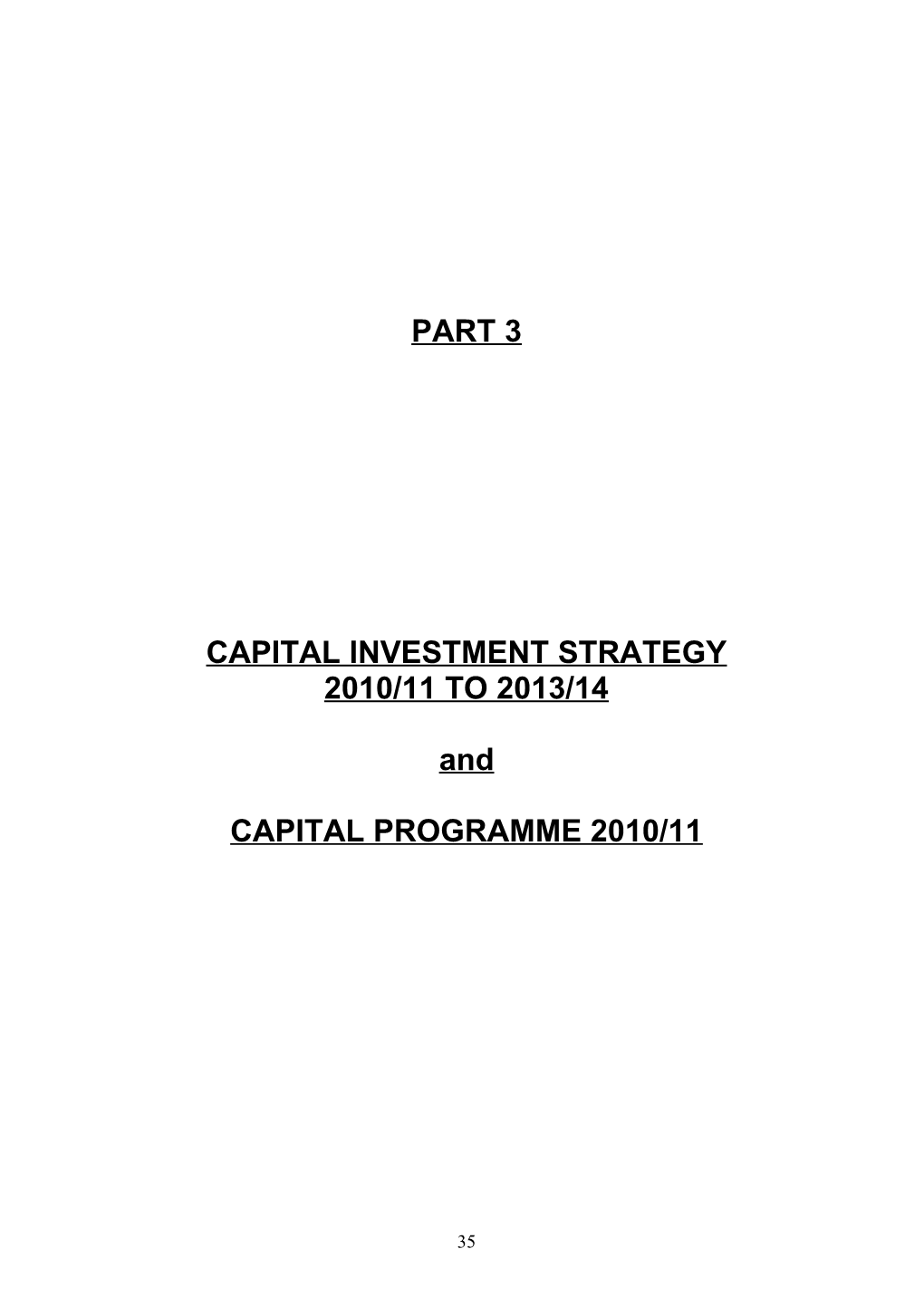 The Prudential Code for Capital Finance