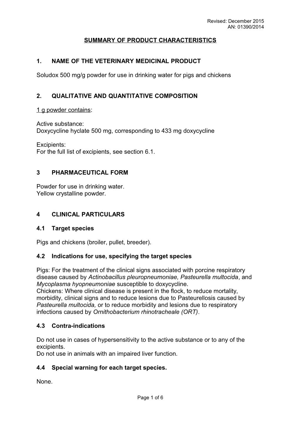 1. Name of the Veterinary Medicinal Product s37