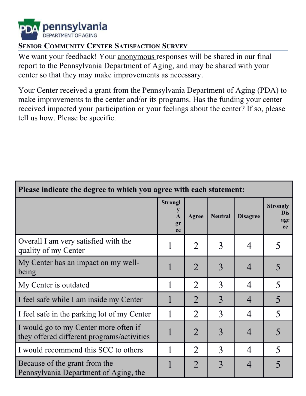 Hotel Accommodation Survey