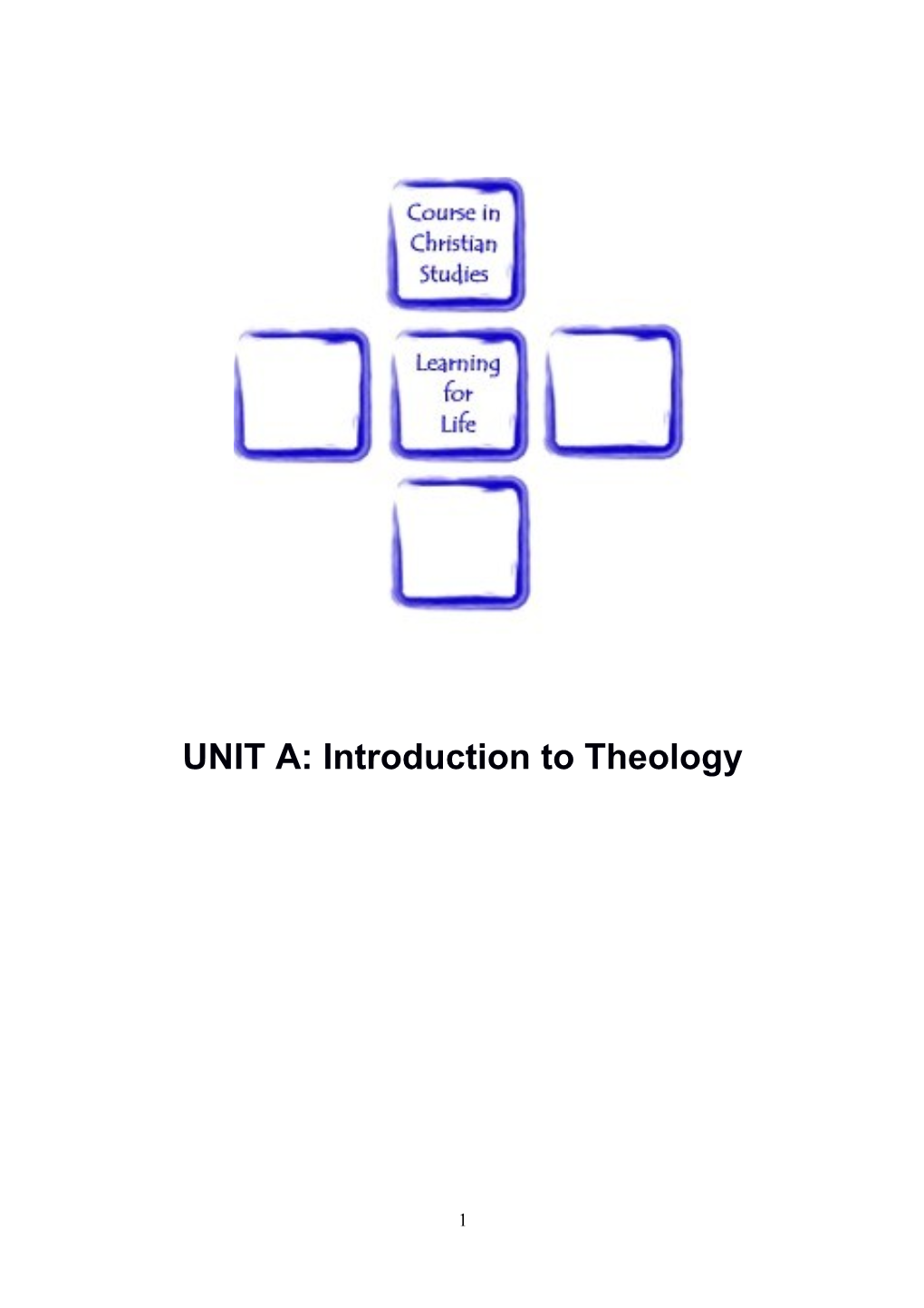 Contents and Page Numbers for Unit A