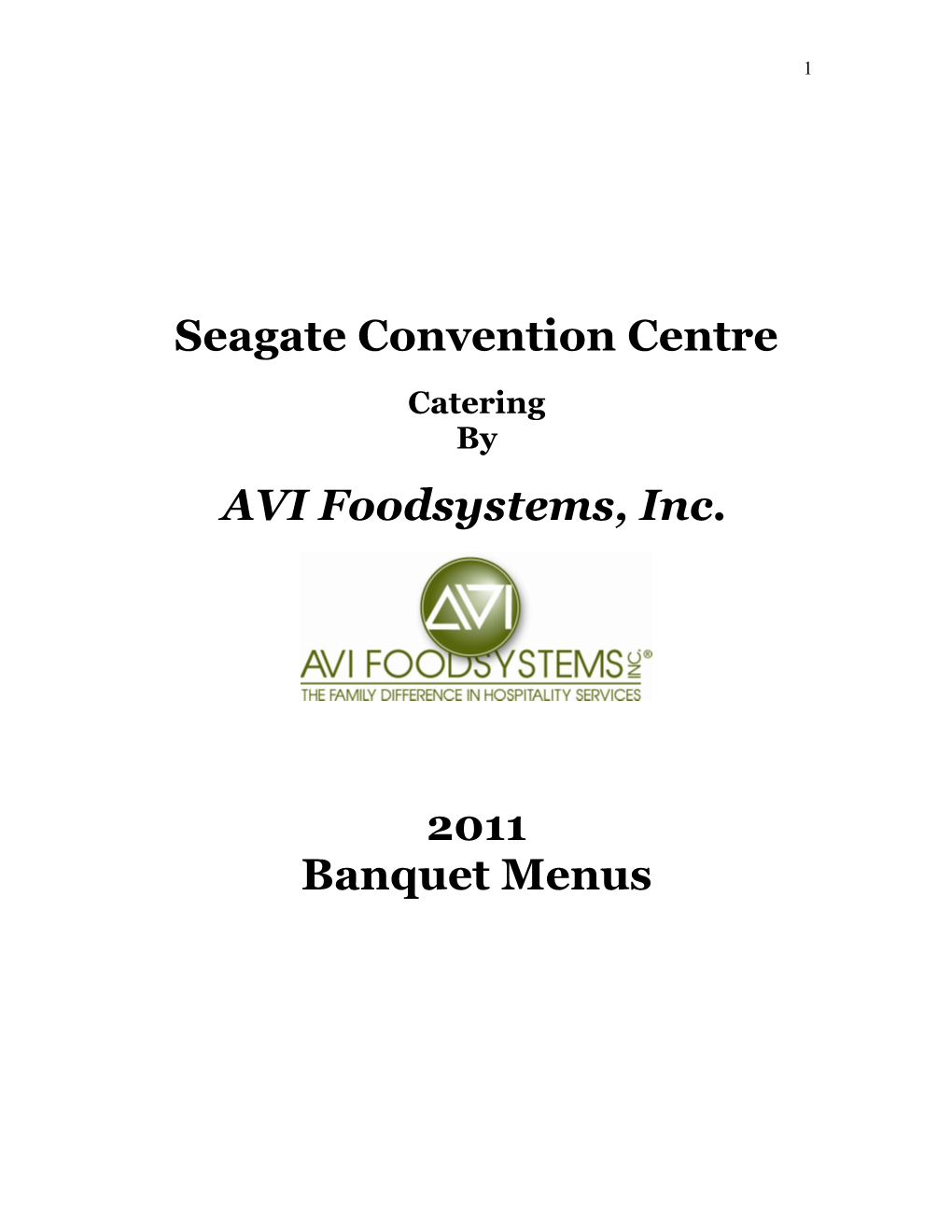 Seagate Convention Centre