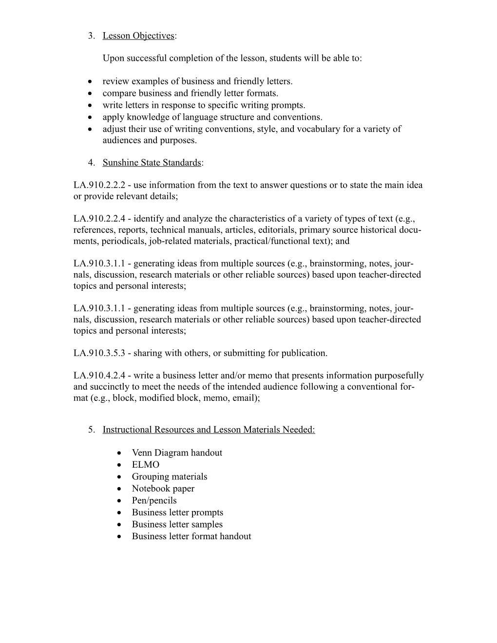 Lesson Plan Template s50