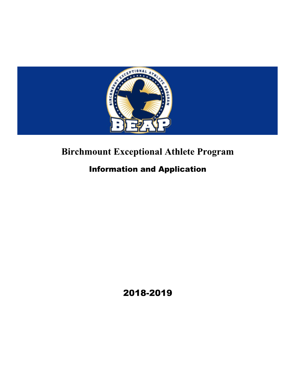 Birchmount Exceptional Athlete Program