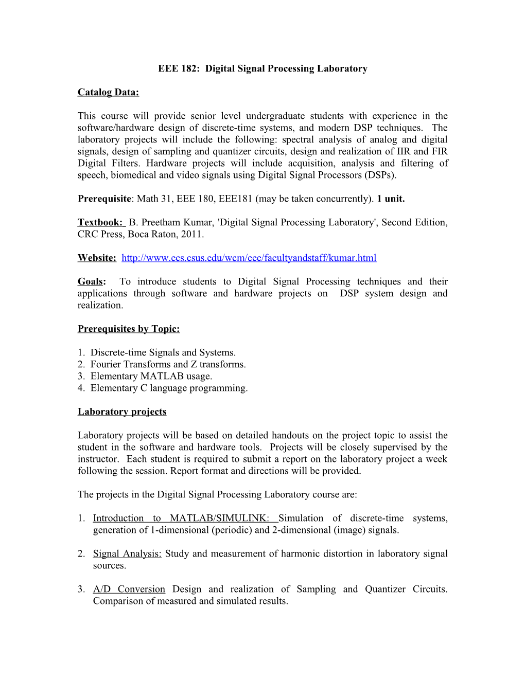 EEE 161: Transmission Lines and Fields