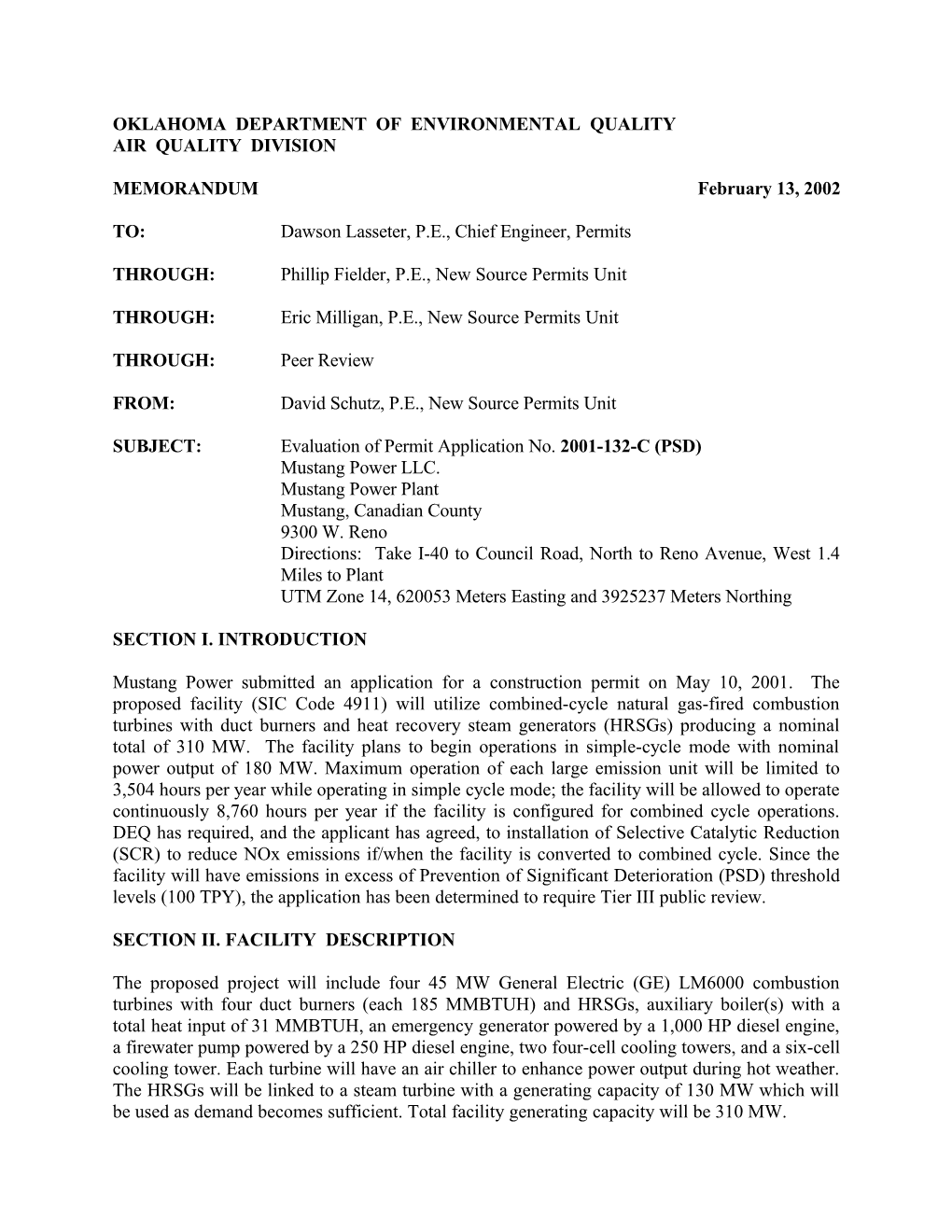 Oklahoma Department of Environmental Quality s11