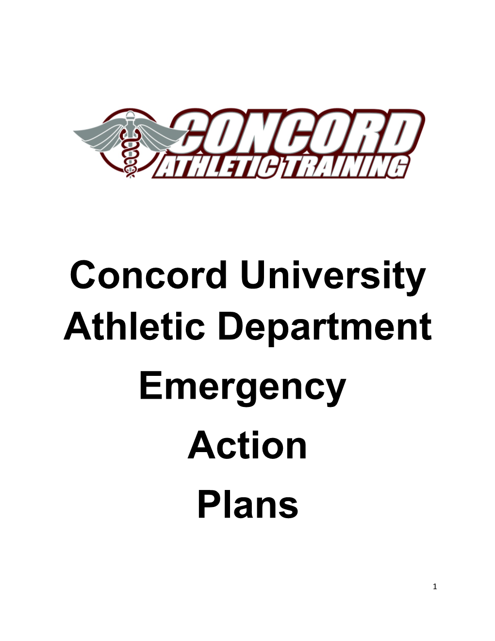 Concord University Athletic Department