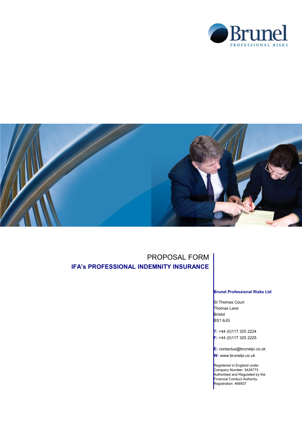 IFA Proposal Form