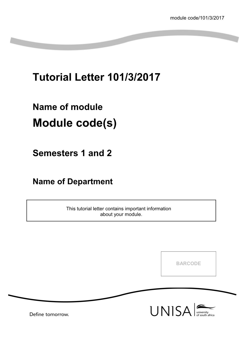 3 Lecturer(S) and Contact Details 3