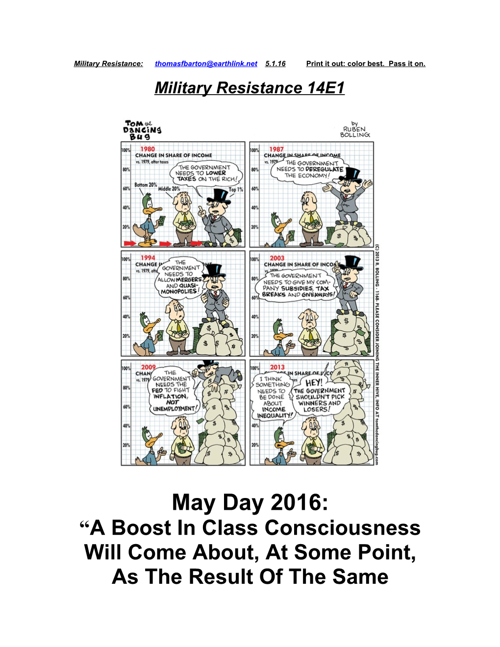 Military Resistance 14E1