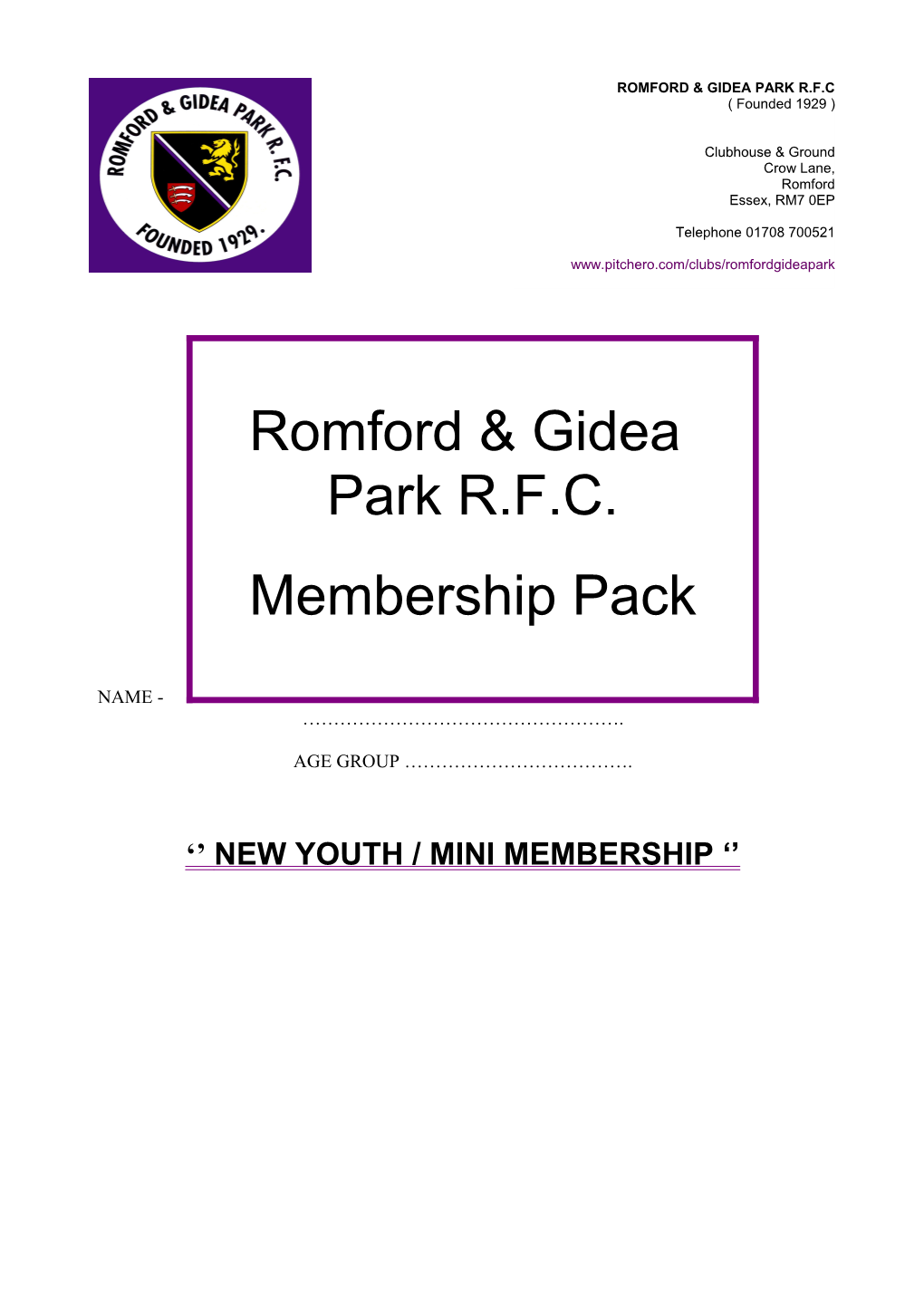 Romford & Gidea Park R