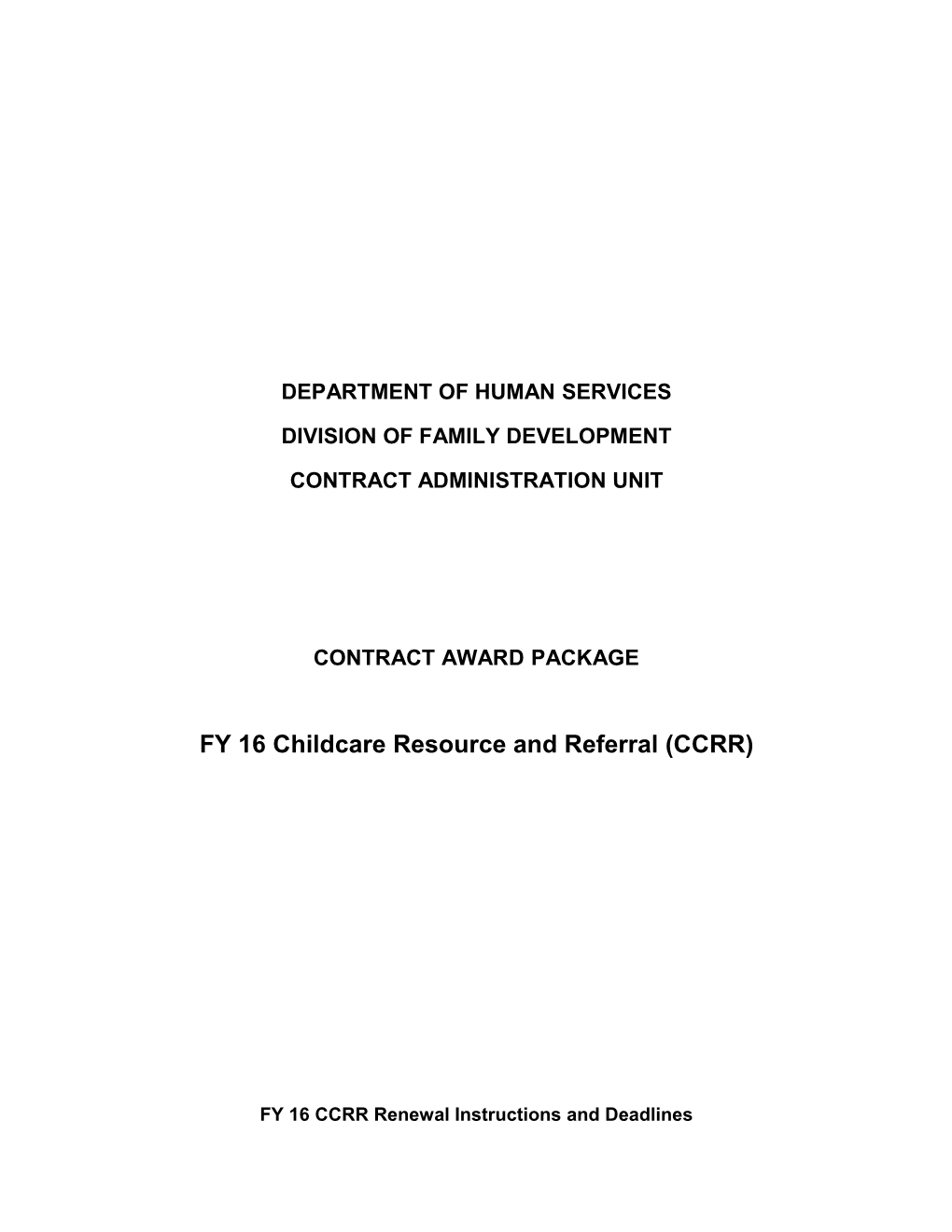 Department of Human Services s4