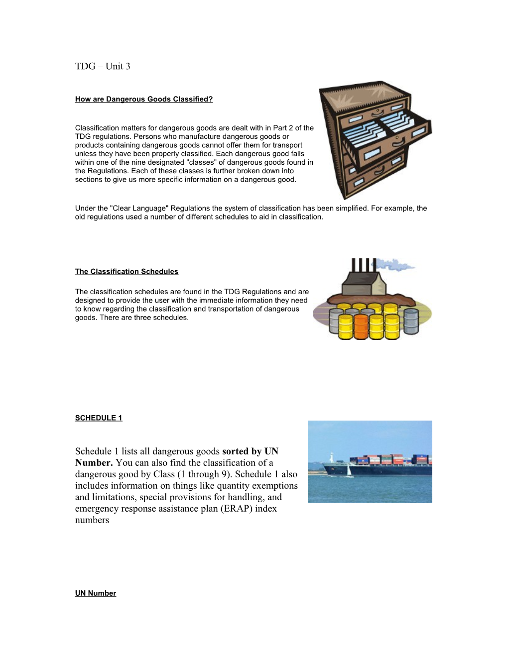 How Are Dangerous Goods Classified?