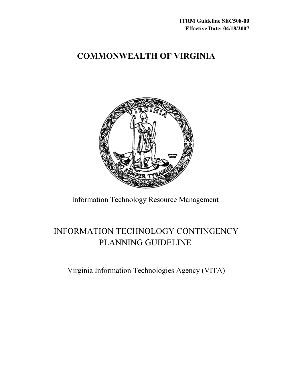 Commonwealth of Virginia s5