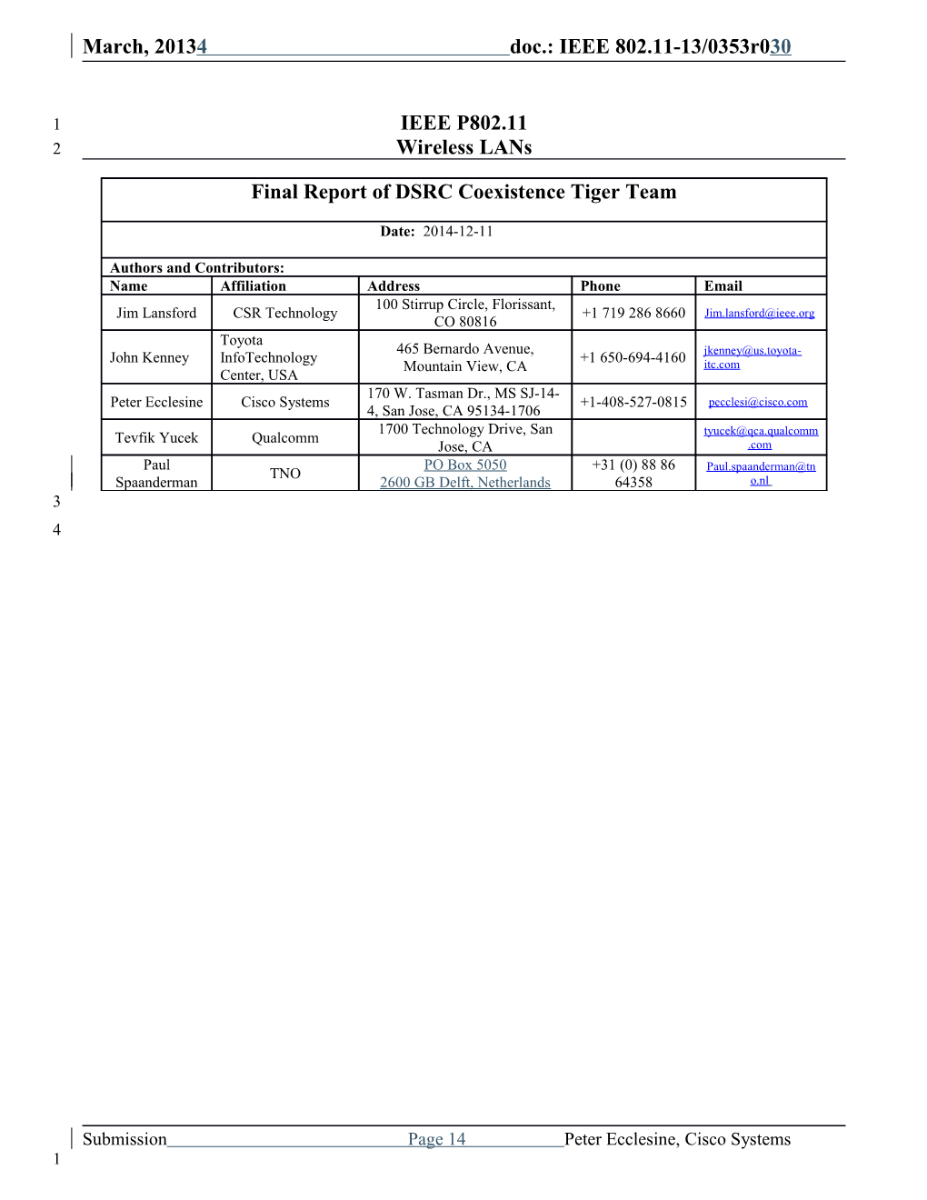 2. Regulatory Issues in the 5 Ghz Bands